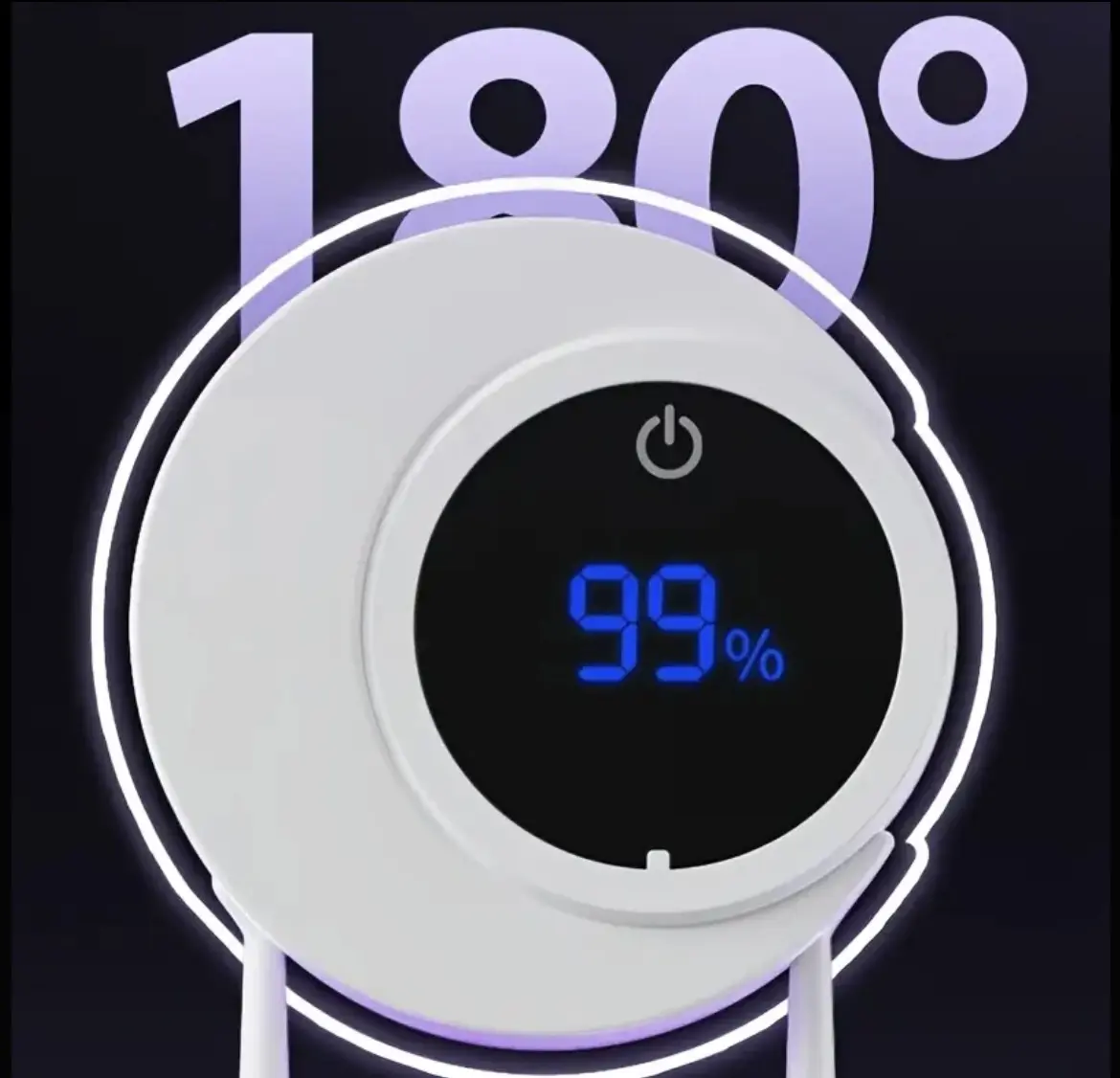 Автоматичний настінний тримач-стерилізатор для зубних щіток з УФ-дезінфекцією, стерилізатор з дисплеєм - Зображення 2