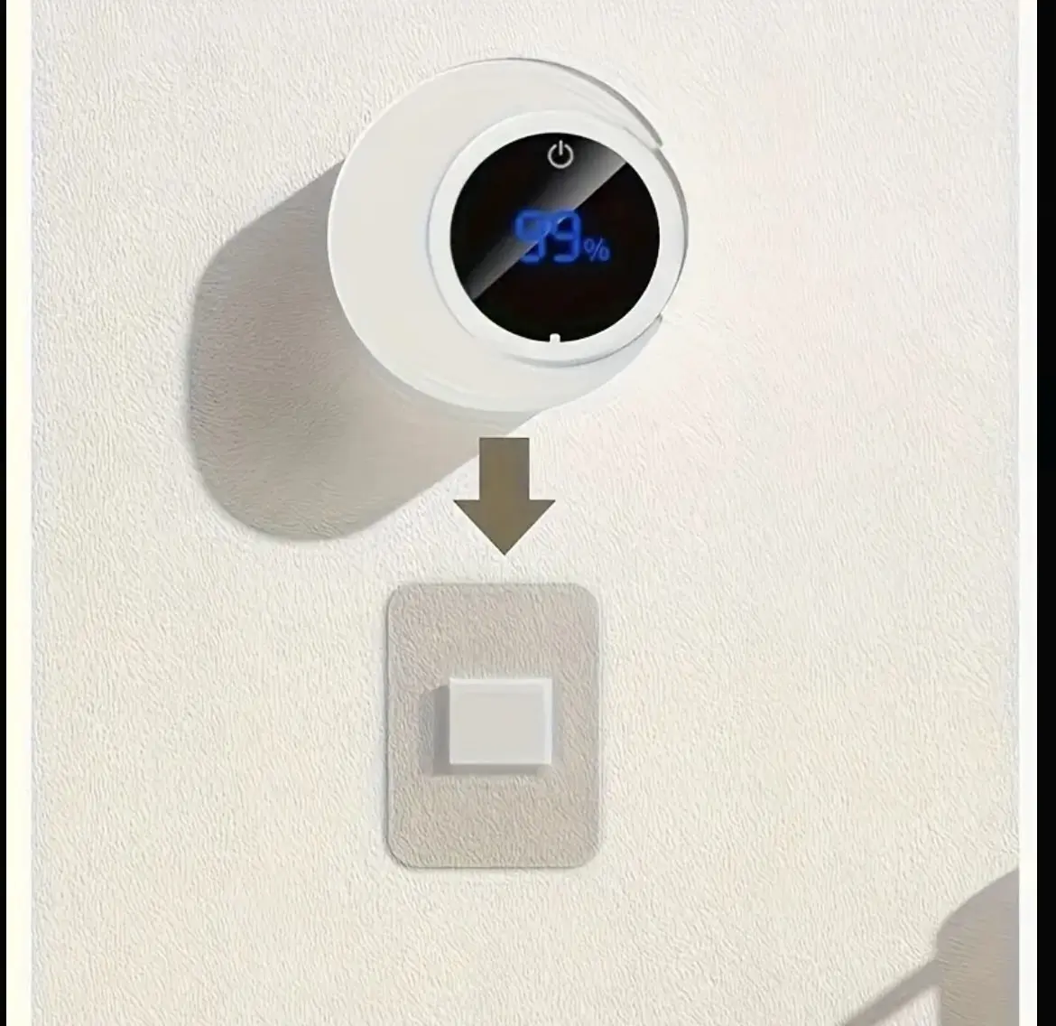 Автоматичний настінний тримач-стерилізатор для зубних щіток з УФ-дезінфекцією, стерилізатор з дисплеєм - Зображення 10