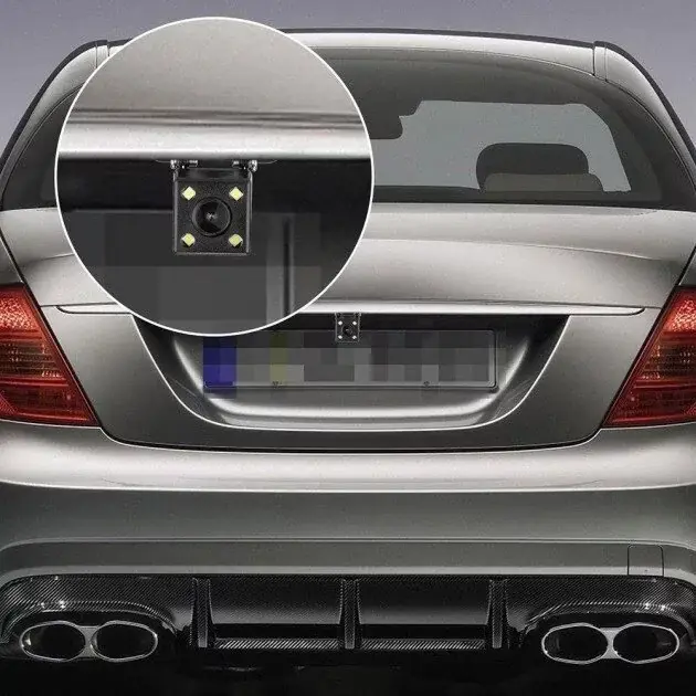 Автомобільна камера заднього виду 170 градусів NJ AKAI Vision A-101, нічне підсвічування, дроти в комплекті - Зображення 4