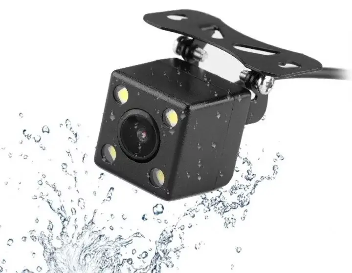 Автомобільна камера заднього виду 170 градусів NJ AKAI Vision A-101, нічне підсвічування, дроти в комплекті - Зображення 3