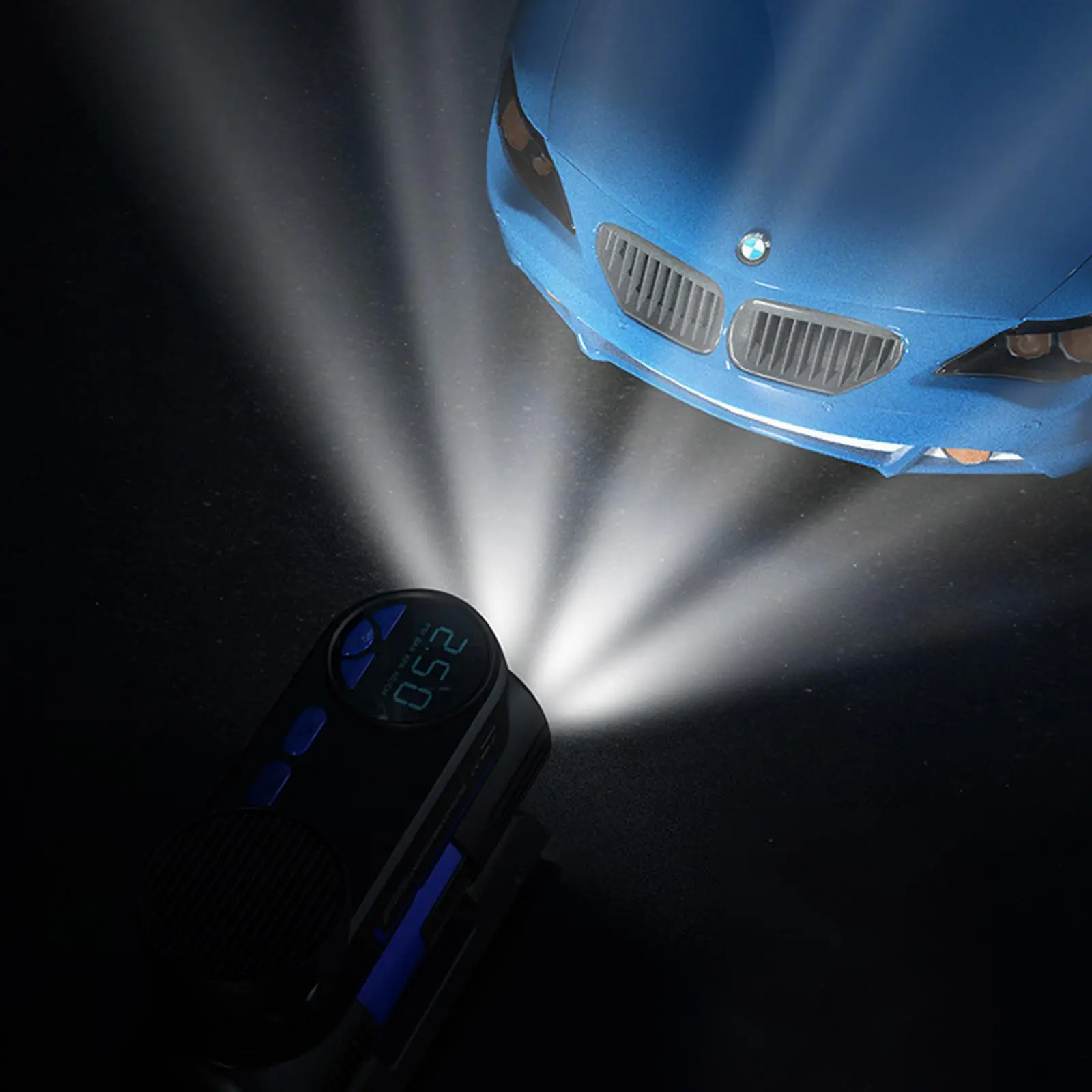 Автомобільний компресор/ Насос електричний від прикурювача / Компресор для шин AND 25521-3 - Зображення 5