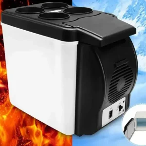 Автомобільний міні-холодильник Cooling and Warming Refrigerator 6L, Холодильник для машини