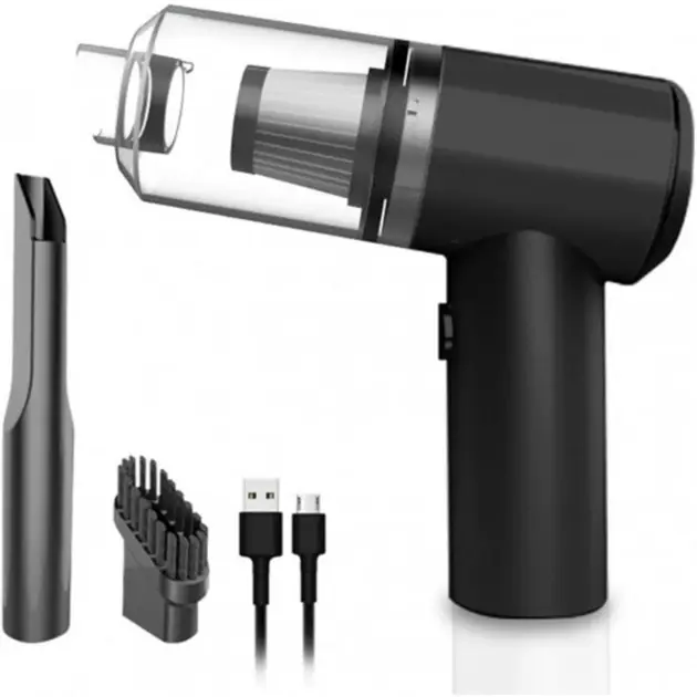 Автомобільний пилосос 2 in1 Vacuum cleaner USB - Зображення 4