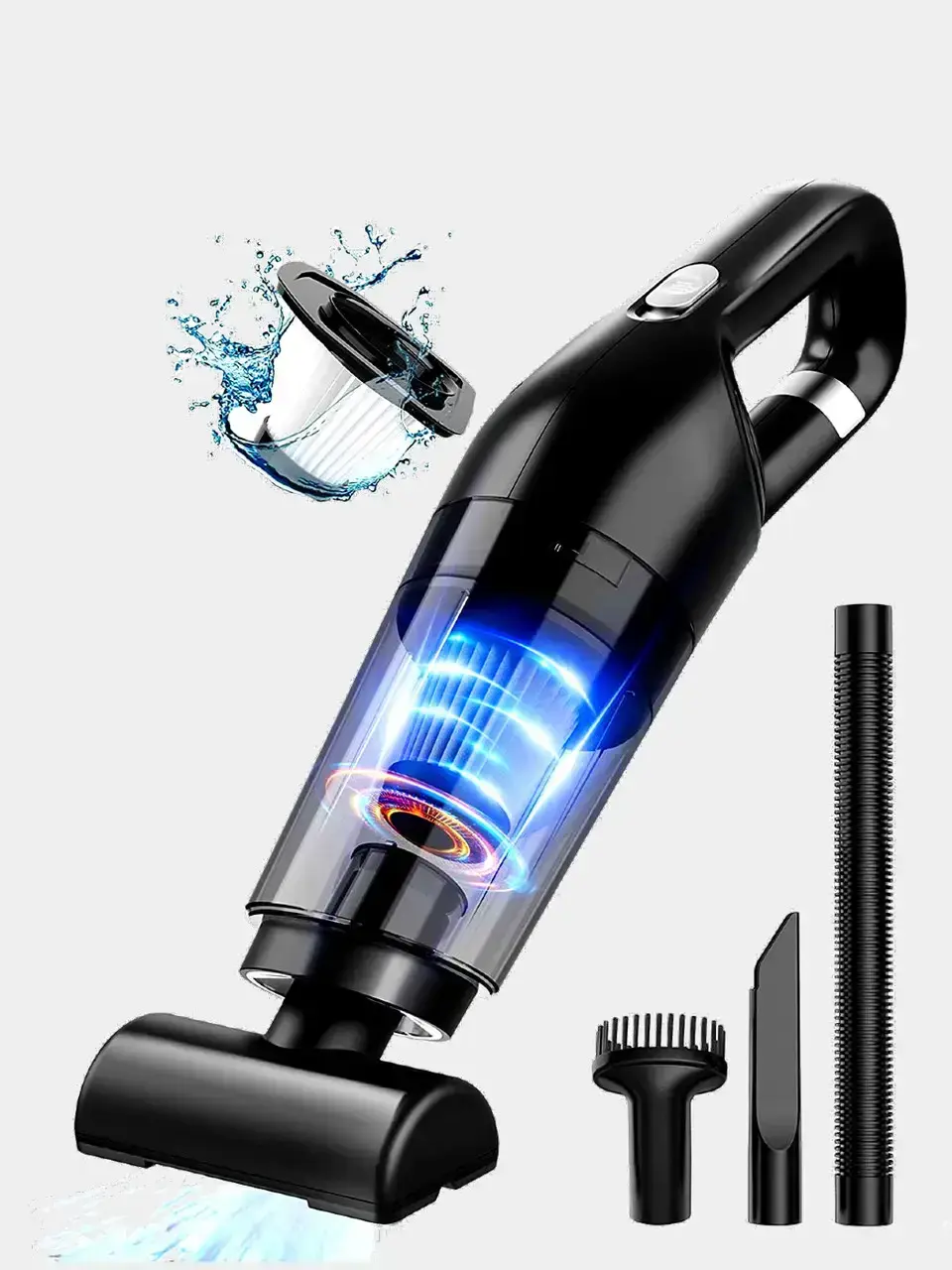 Автомобільний пилосос бездротовий акумуляторний Vacuum cleaner set AND-66-20