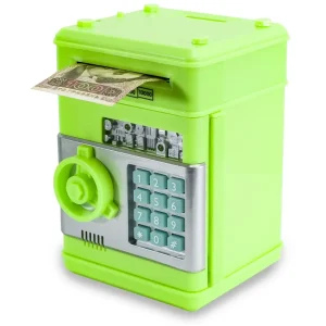 Салатовий Електронна скарбничка-сейф із кодовим замком