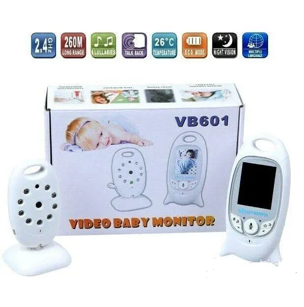 Baby Monitor VB601 радіоняня відеоняня радіовідео няня, нічне бачення - Зображення 5