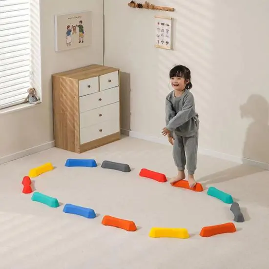 Балансувальна доріжка для дітей / 6 мостів крокового балансу - Зображення 5