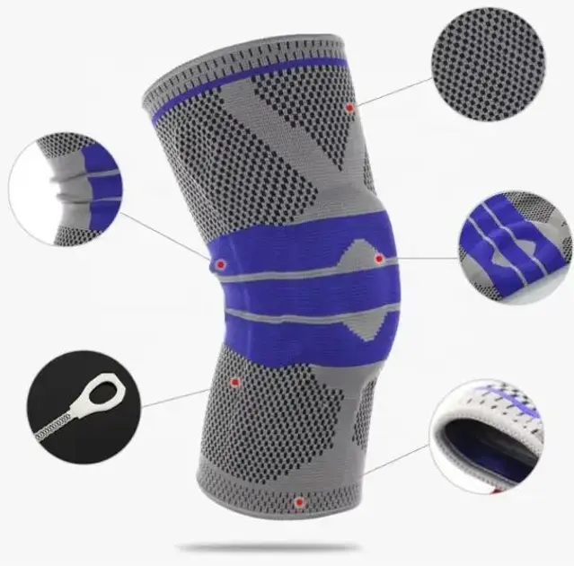 Бандаж на коліно, фіксатор коліна KNEE SUPPORT AA-18 AND XL-1061 - Зображення 3