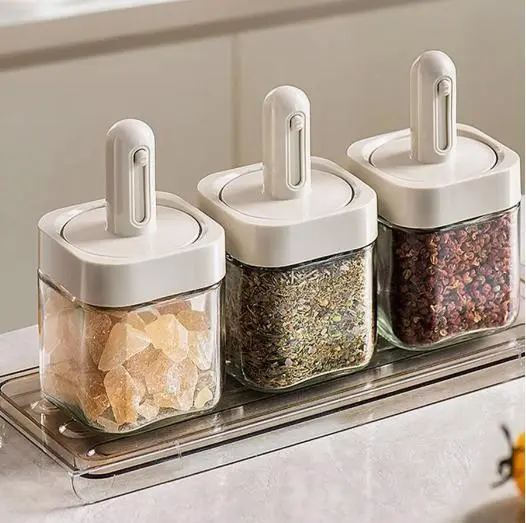 Баночки для приправ 3 шт., спецівниця Spice Tin - Зображення 2