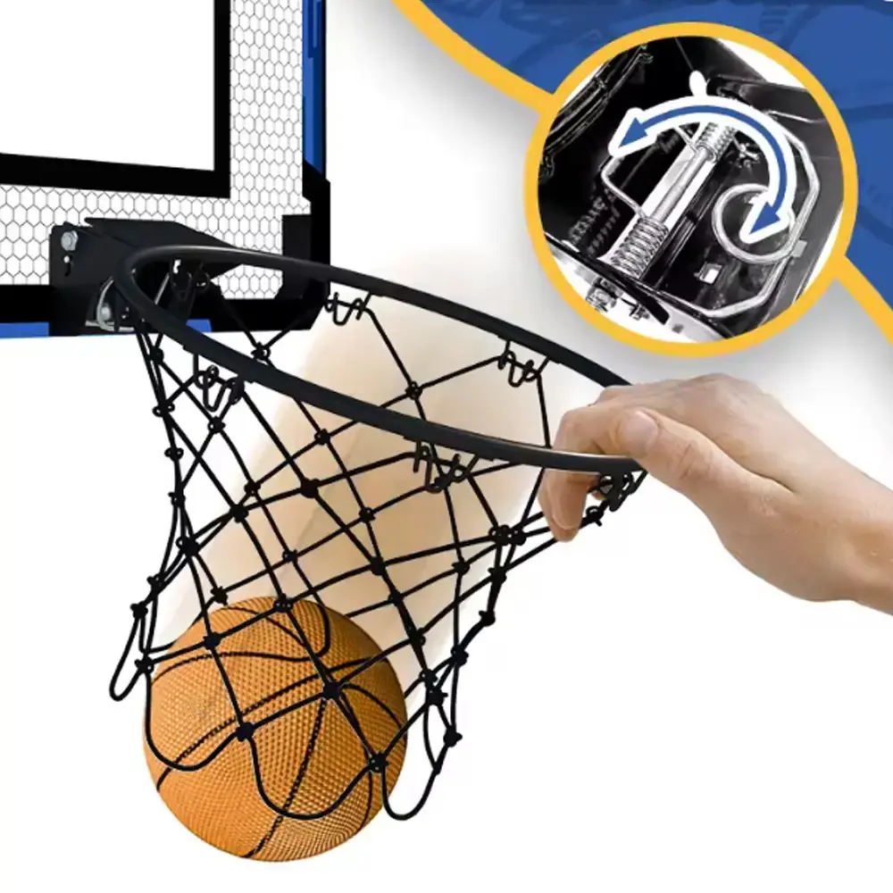 Баскетбольне кільце з електронним табло / Дитячий набір для баскетболу М'яч та Щит із кільцем зі звуковими ефектами - Зображення 5