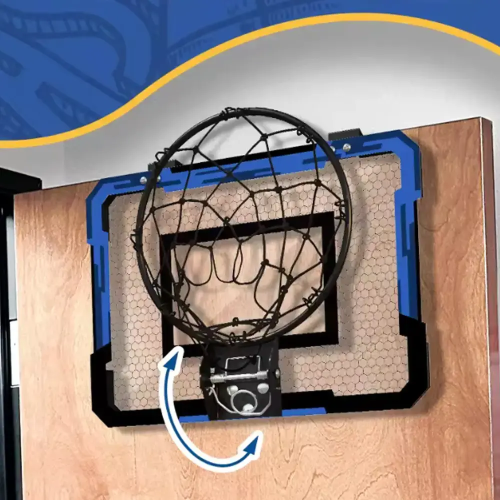 Баскетбольне кільце з електронним табло / Дитячий набір для баскетболу М'яч та Щит із кільцем зі звуковими ефектами - Зображення 4