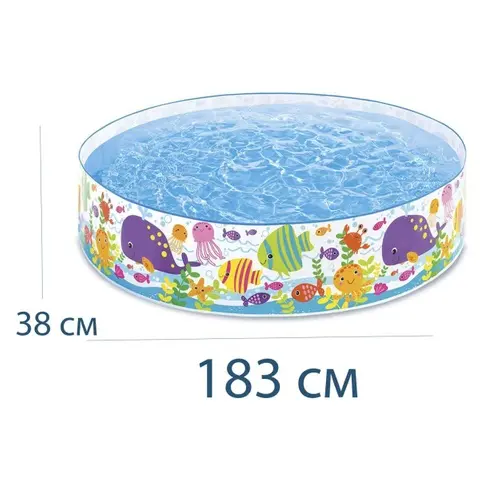 Басейн каркасний Intex 56452 (183х38см) - Зображення 3