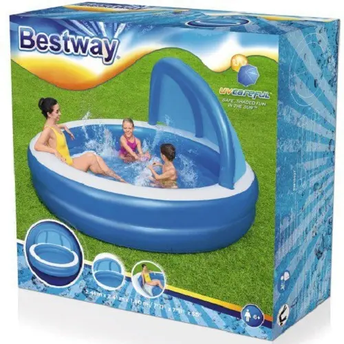 Басейн сімейний Bestway 54337 (241х241х140см) - Зображення 5