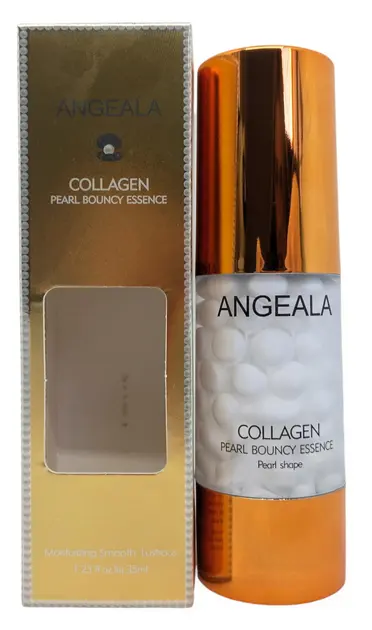 База основа під макіяж Angeala 35 мл крем, що вирівнює, основа з колагеном біла