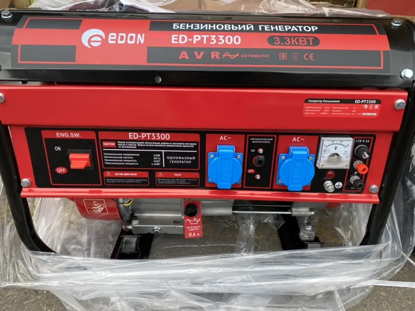 Бензиновий генератор EDON PT-3300
