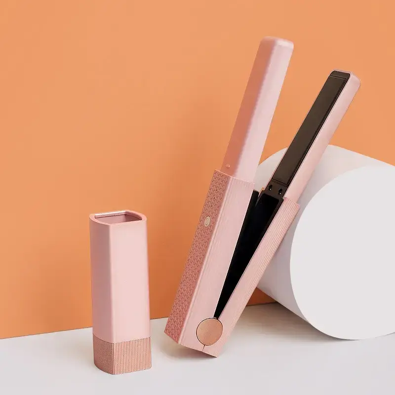 Акумуляторна плойка-праска для випрямлення волосся Cordless hair LSM-637 портативний - Зображення 4