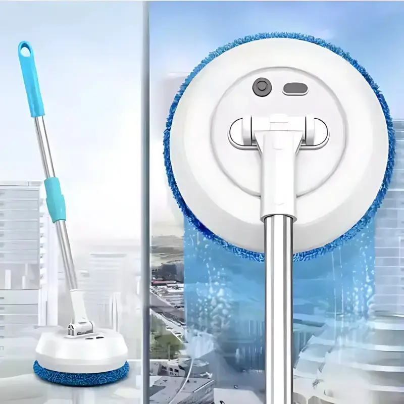 Бездротова акумуляторна швабра з двома насадками Wireless Cleaner AA102 /Акумуляторна швабра для дому - Зображення 5