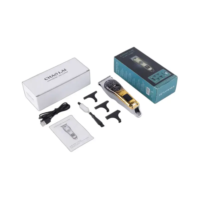 Бездротова машинка для стрижки волосся з дисплеєм CHAO LAI CL-270 Тример для обличчя машинка для стрижки - Зображення 2