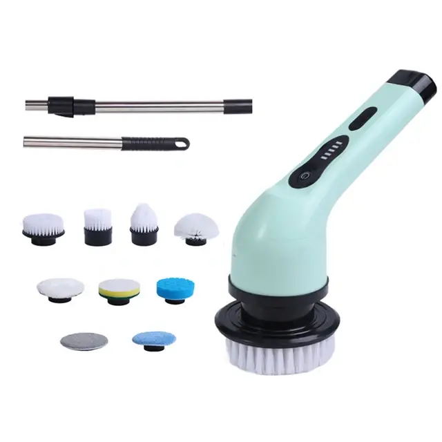 Бездротова багатофункціональна електрична щітка для прибирання 360 градусів Electric Cleaning Brush cleaner 9в1 - Зображення 3