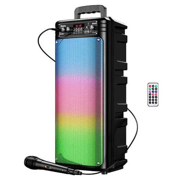 Бездротова портативна колонка Bluetooth з мікрофоном HOCO BS52 | TWS, BT5.0, 10Wx2, 3h