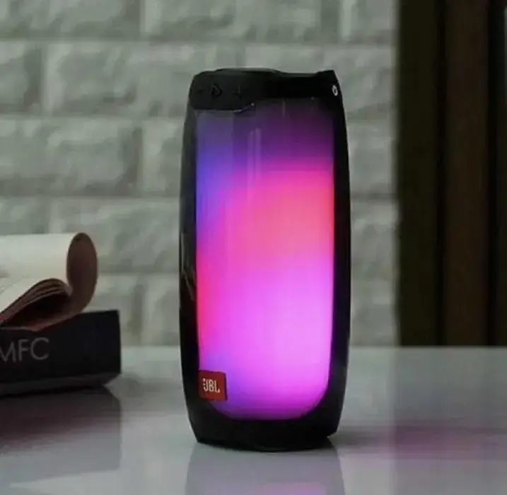 Бездротова портативна колонка JBL PULSE 4 Bluetooth з підсвічуванням павербанк радіо - Зображення 2