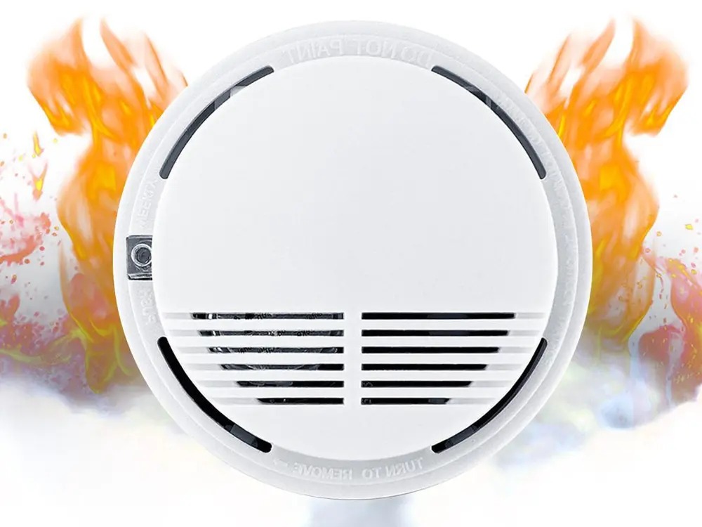 Бездротова система безпеки для домашньої сигналізації, Пожежний датчик для визначення диму JYX SS168 - Зображення 2