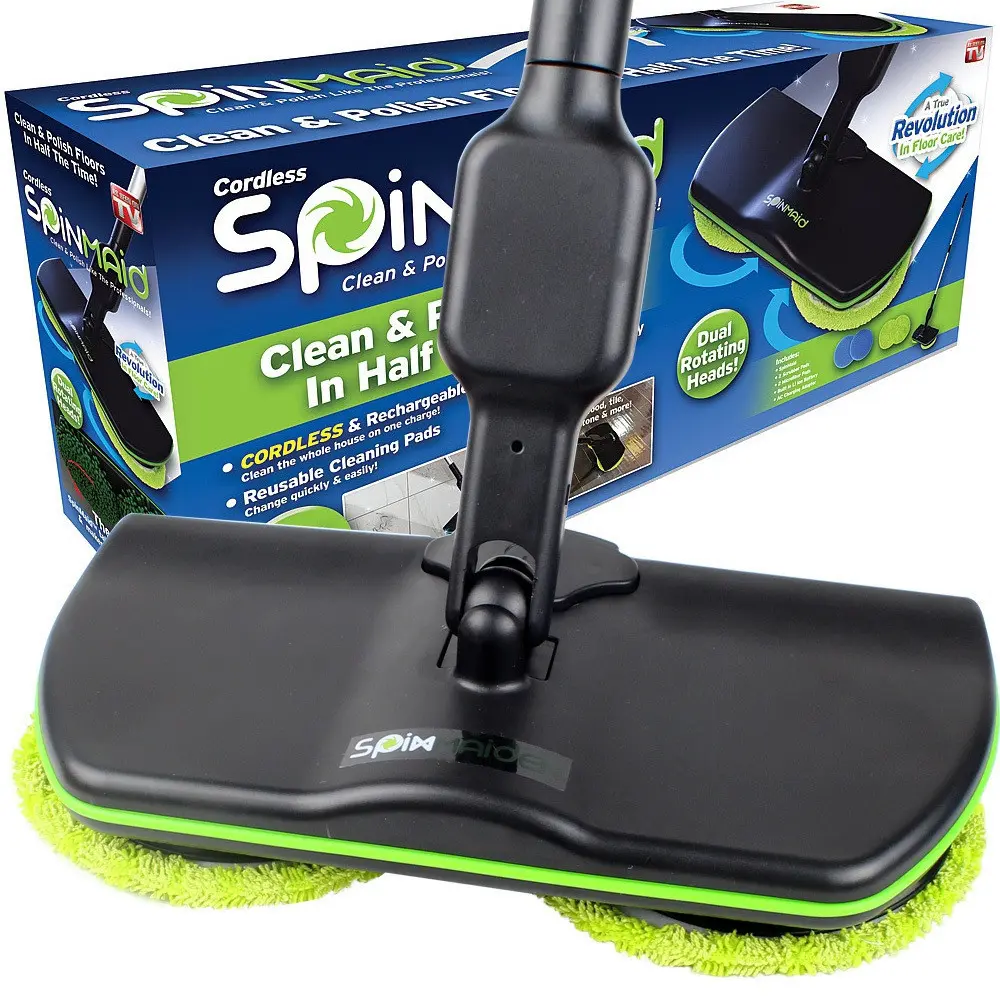 Бездротова акумуляторна електрична швабра Spin Maiden