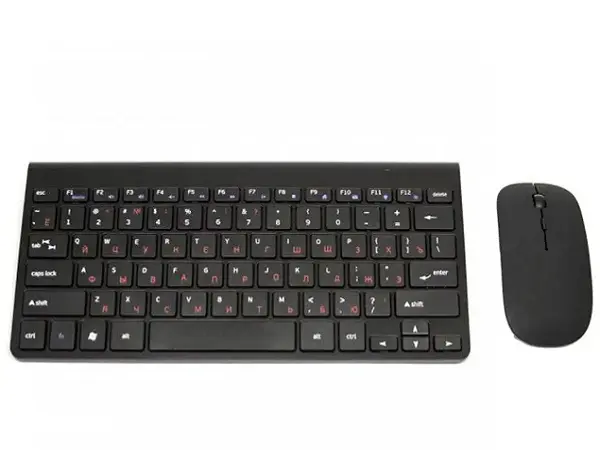 Бездротова комп'ютерна клавіатура + миша WM+108S - Зображення 5