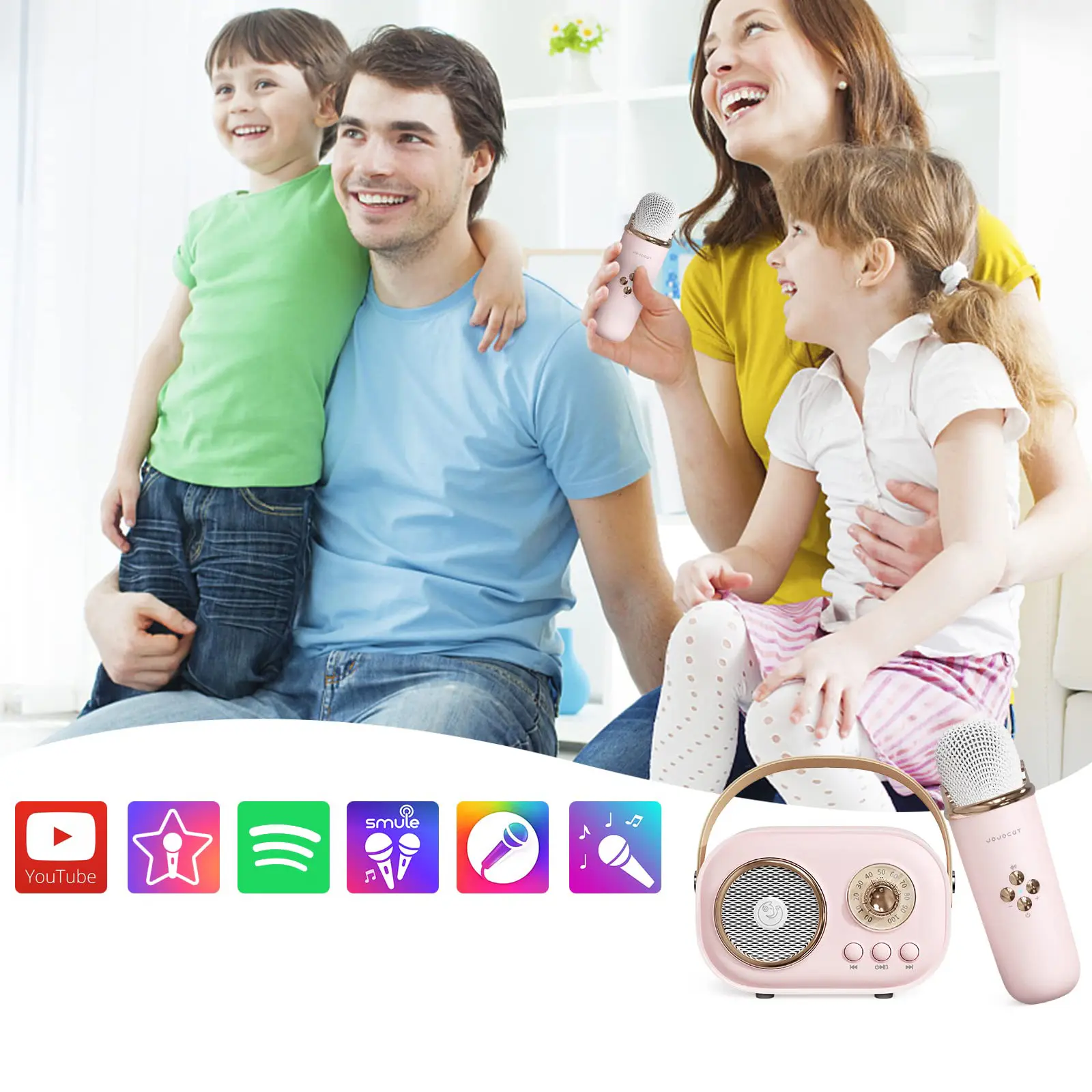 Бездротовий мікрофон для караоке, колонка SPEAKER C20 PLUS - Зображення 3