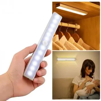 Бездротовий світлодіодний світильник Motion Brite на батарейках із датчиком руху - Зображення 3