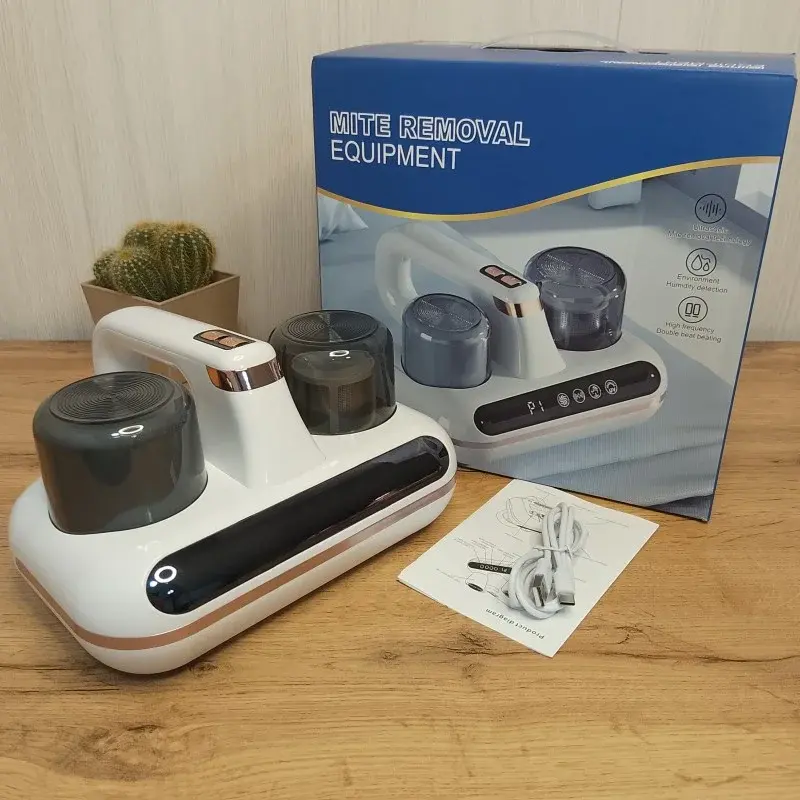 Бездротовий розумний очисник від кліщів з ультрафіолетовою стерилізацією та HEPA-фільтром - Зображення 2