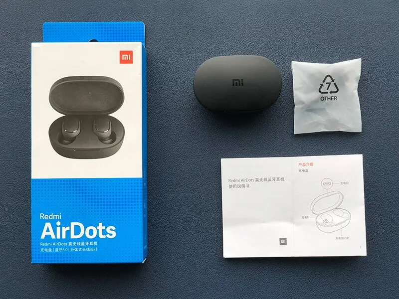 Бездротові Bluetooth навушники Xiaomi Redmi AirDots s 2 Headset бездротові Чорні - Зображення 6