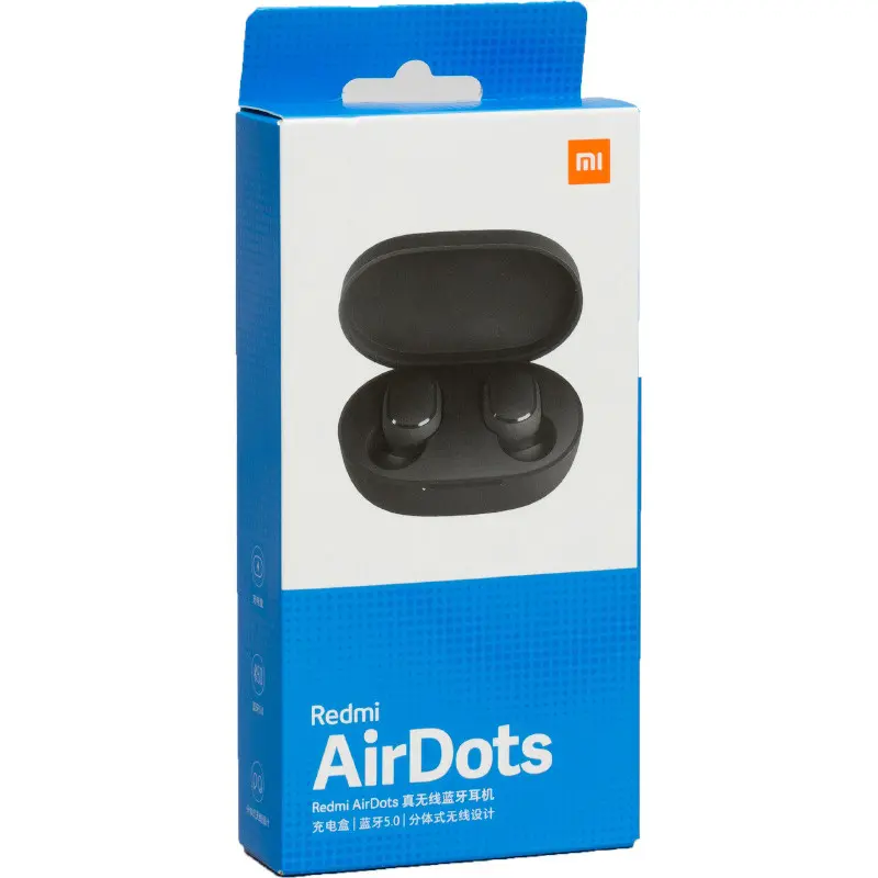 Бездротові Bluetooth навушники Xiaomi Redmi AirDots s 2 Headset бездротові Чорні - Зображення 5