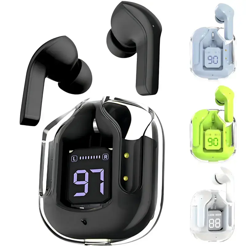 Бездротові навушники Duopuni BT30 TWS Wireless Headset, Bluetooth 5.3, 250 mAh Black - Зображення 2