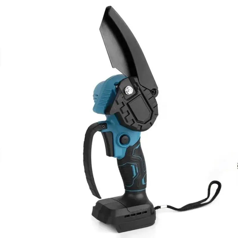 Акумуляторна ланцюгова міні-пила6 inch Electric SAW BLUE кейсом / 2 акумулятори 4А/год 8644 - Зображення 2