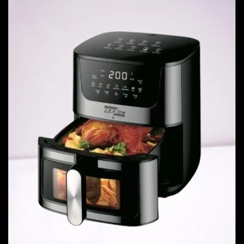 Мультипекар Безмасляна електрична аерофритюрниця на 8 л Zepline ZP-092 3000W - Зображення 5