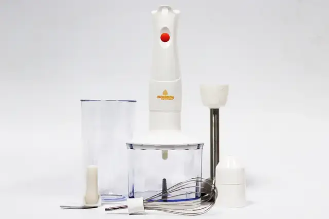 Блендер 4 в 1 Crownberg CB-6222 міксер подрібнювач віночок чоппер. побутовий прилад, для подрібнення та збивання продуктів