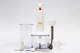 Блендер 4 в 1 Crownberg CB-6222 міксер подрібнювач віночок чоппер. побутовий прилад, для подрібнення та збивання продуктів - Зображення 6