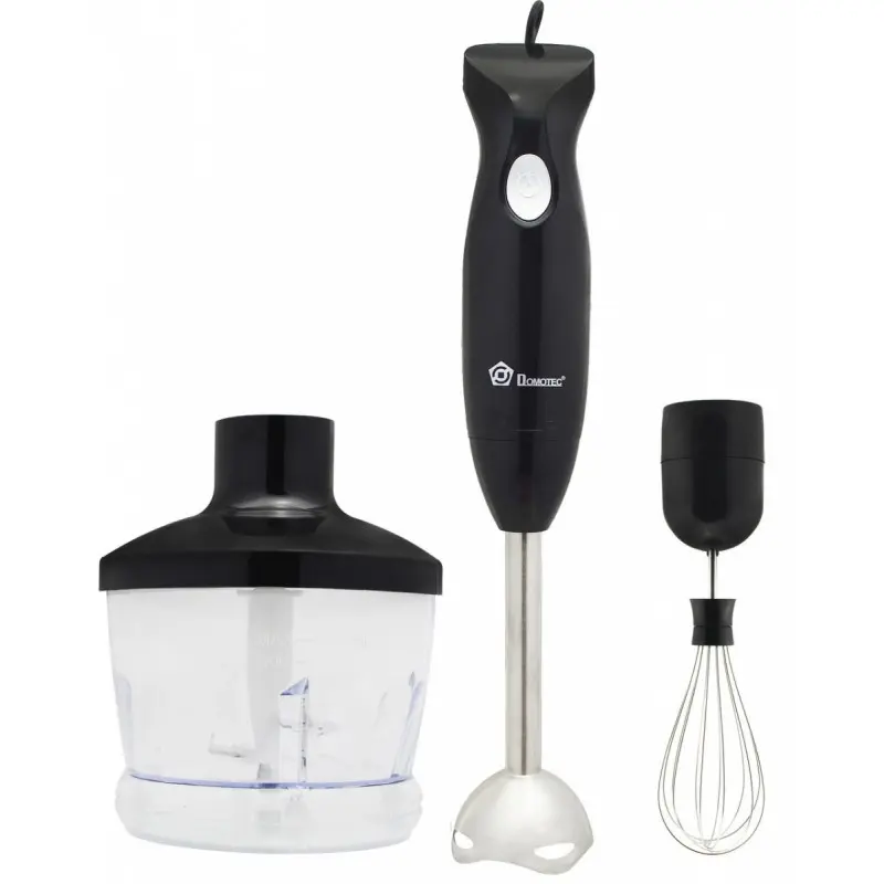 Блендер Domotec Ms-5103 3в1, ручний занурювальний блендер, міксер, кухонний комбайн, кухонний подрібнювач 500 Вт - Зображення 6