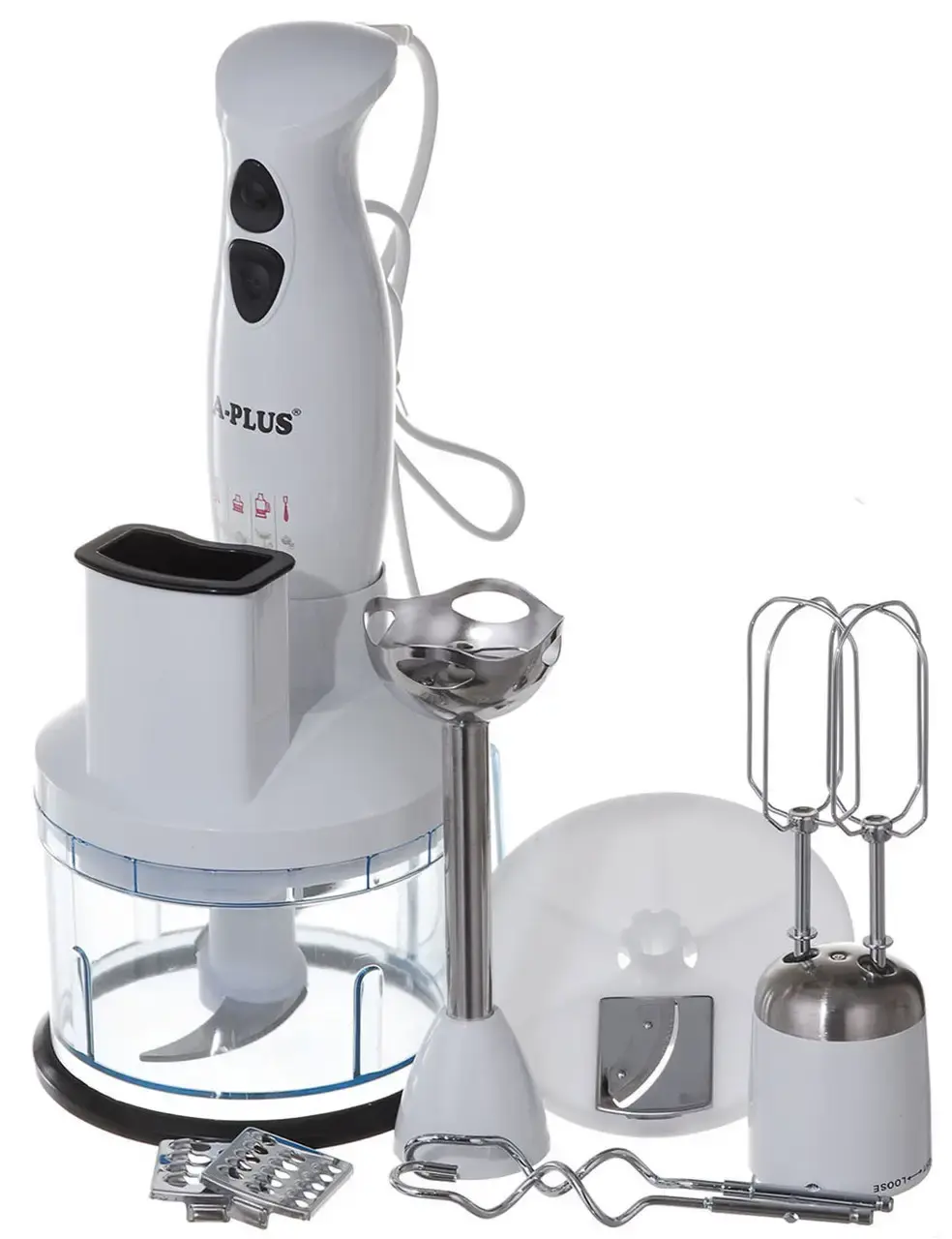 Багатофункціональний кухонний блендер 500 Вт A-Plus 1547 - Зображення 3
