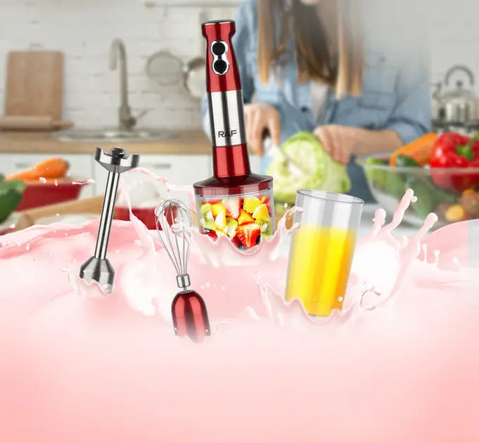 Блендер занурювальний RAF R-296 ручний 1000Вт - Зображення 2