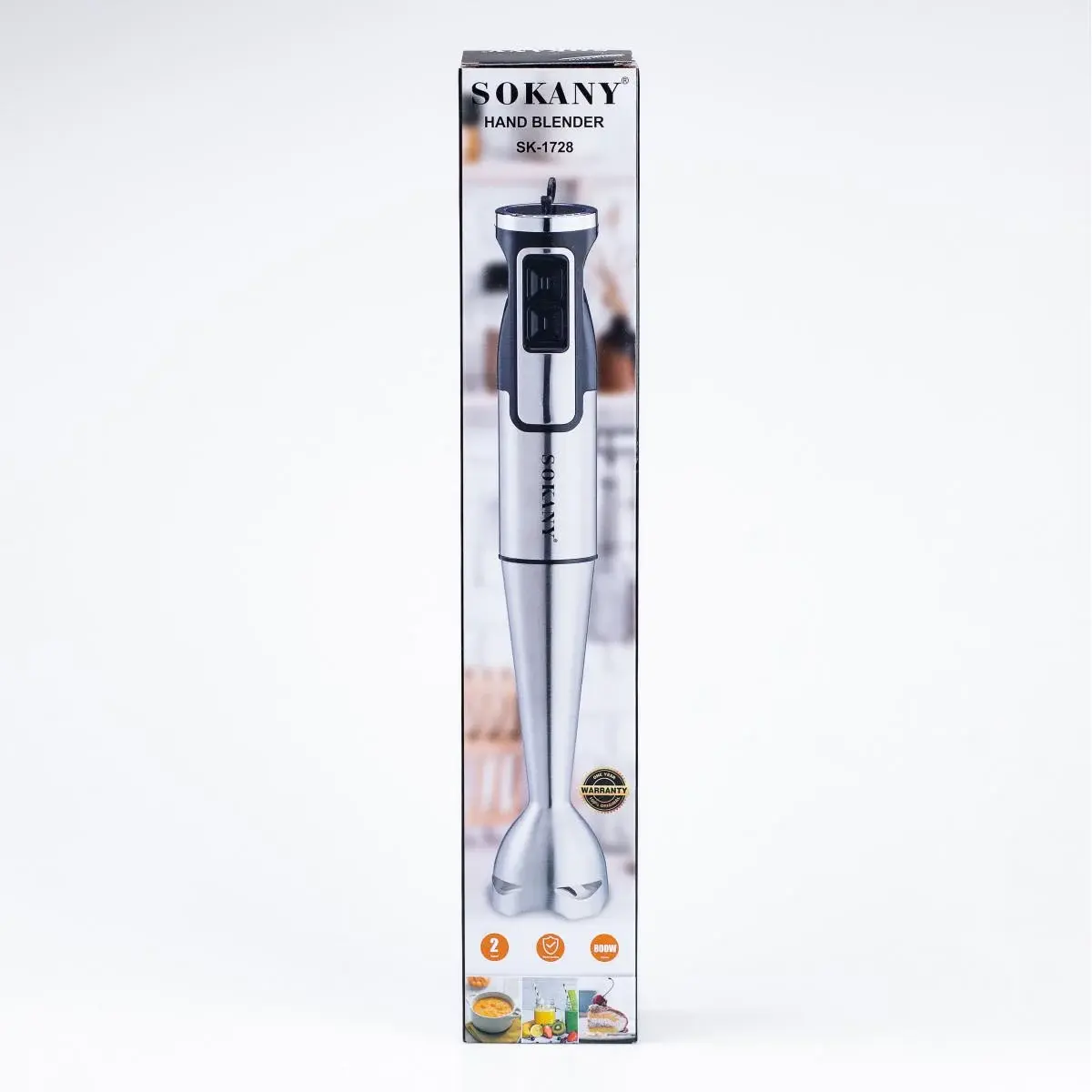 Блендер занурювальний Sokany SK-1728 800 Вт - Зображення 3