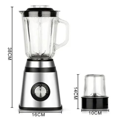 Блендер із кавомолкою RAF R 2834 (1.5л 1000W) - Зображення 4