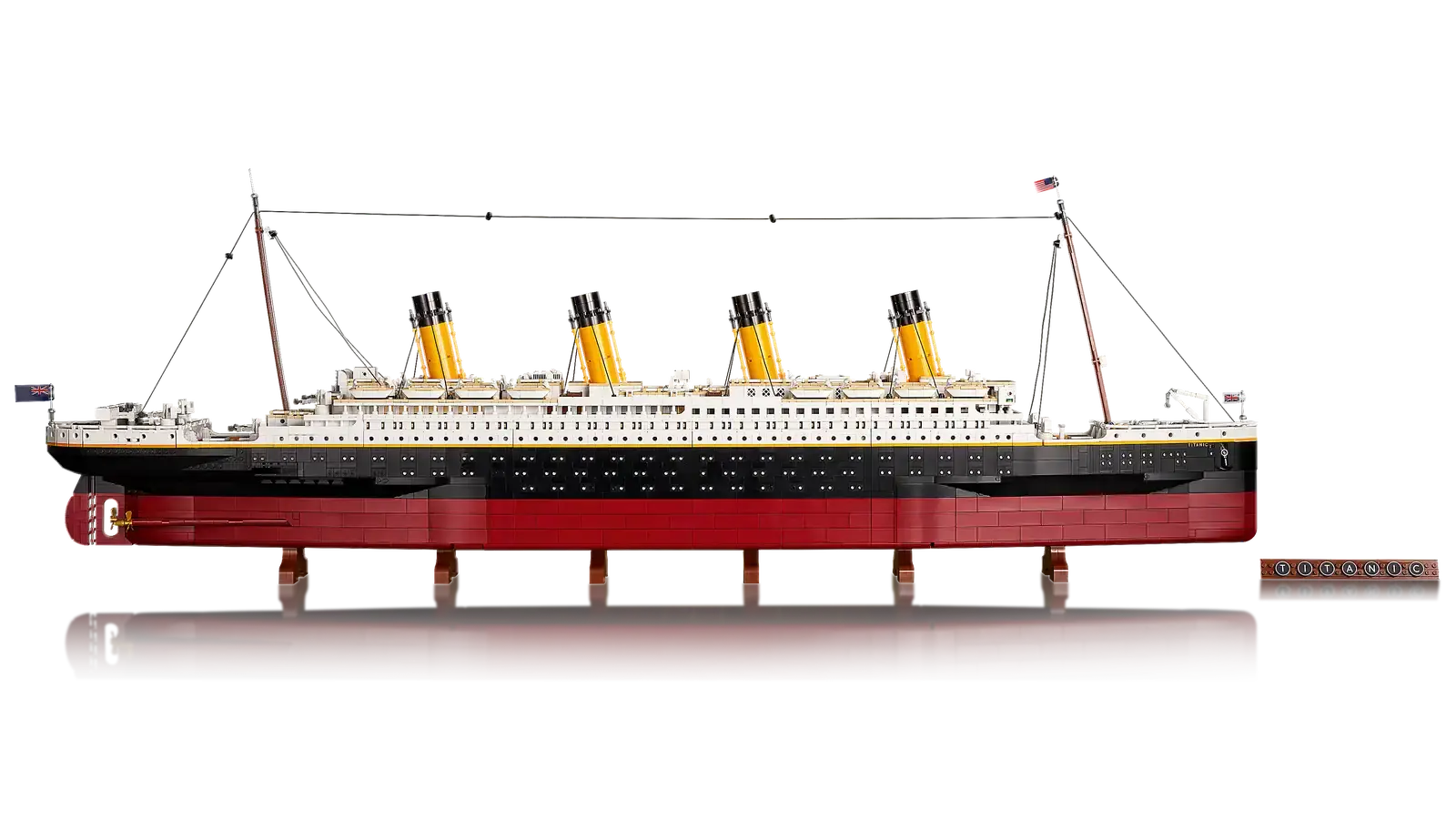 Блоковий конструктор Титанік 1.15 метра, 9090PCS - Зображення 8