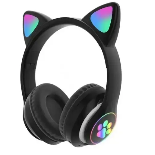 Bluetooth навушники з підсвічуванням та картою пам'яті B39M - Зображення 3