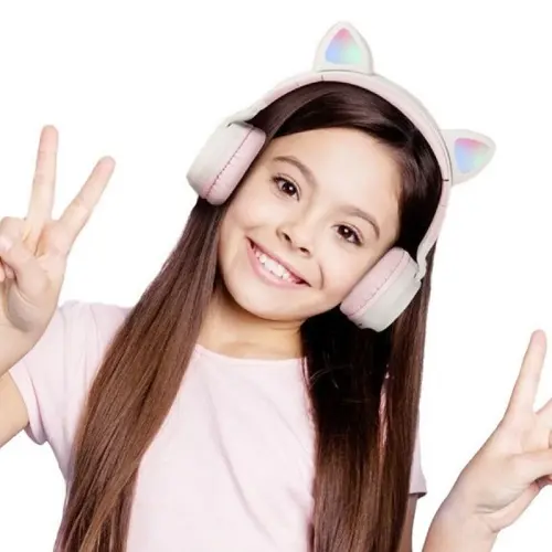 Bluetooth навушники з підсвічуванням та картою пам'яті B39M - Зображення 5