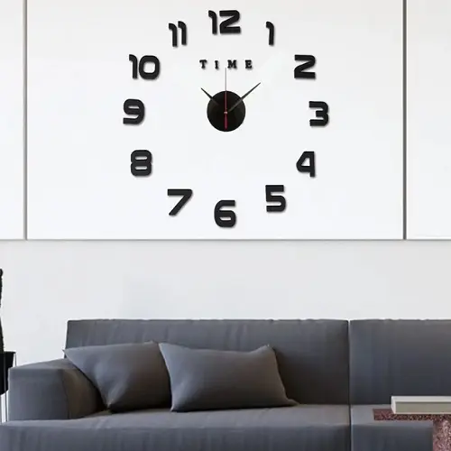 Великий настінний 3-D годинник ZH-002 (120 см) - Зображення 4