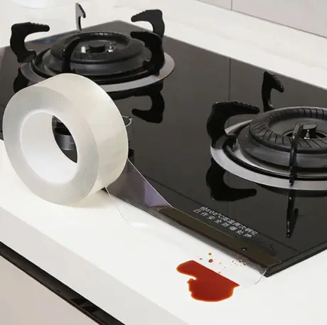 Бордюрна стрічка для ванної та кухні самоклеюча водонепроникна 8 м - Зображення 6