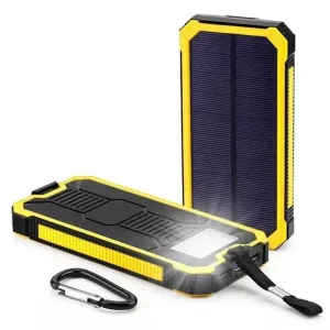 Броньований сонячний Power Bank Solar 20000 mAh 2xUSB