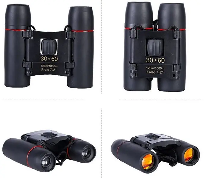 Бінокль компактний Protech 30 х 60 із чохлом Black - Зображення 5